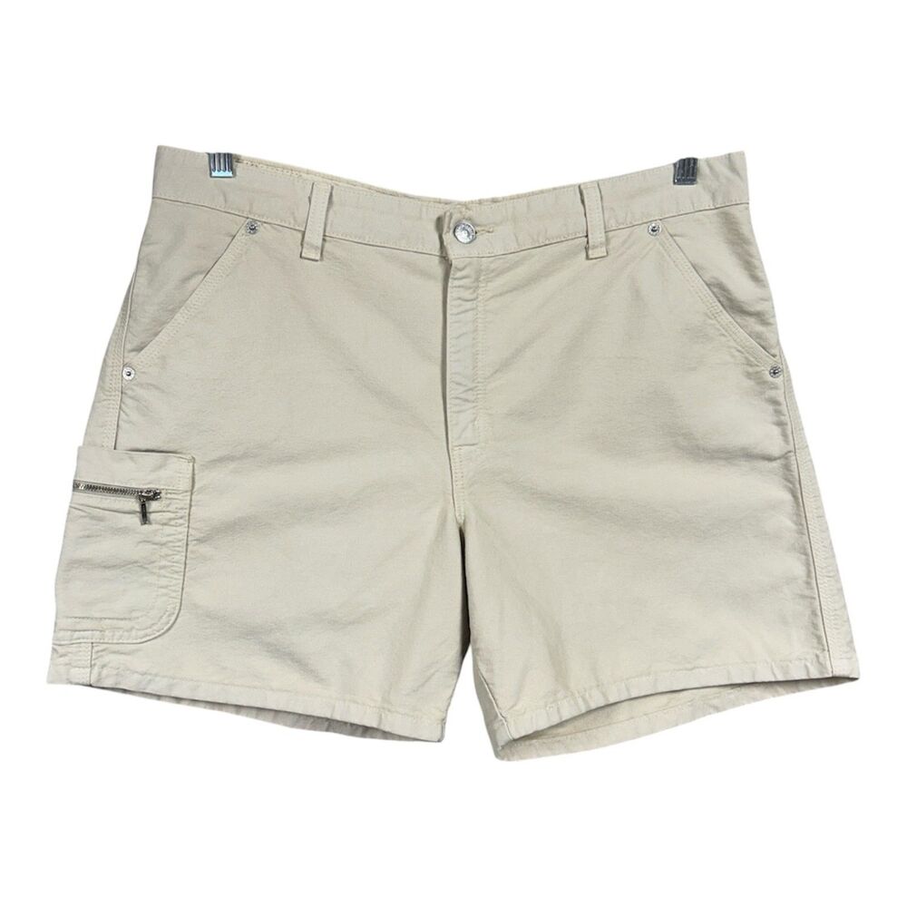 Vintage Levis Cream Utility Shorts Sz 16 mis